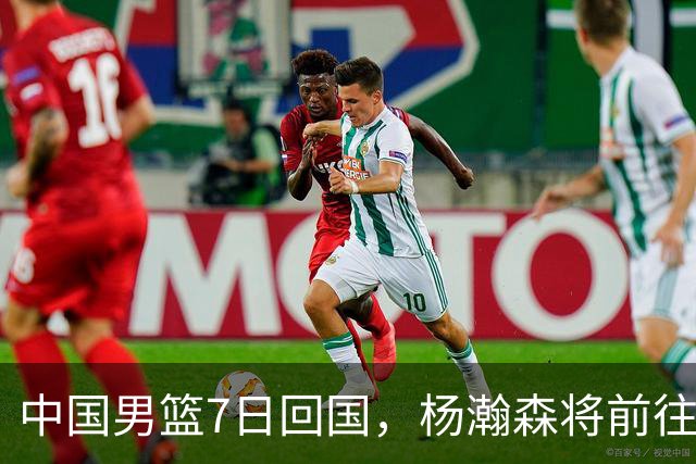 中国男篮7日回国，杨瀚森将前往美国参加夏季联赛